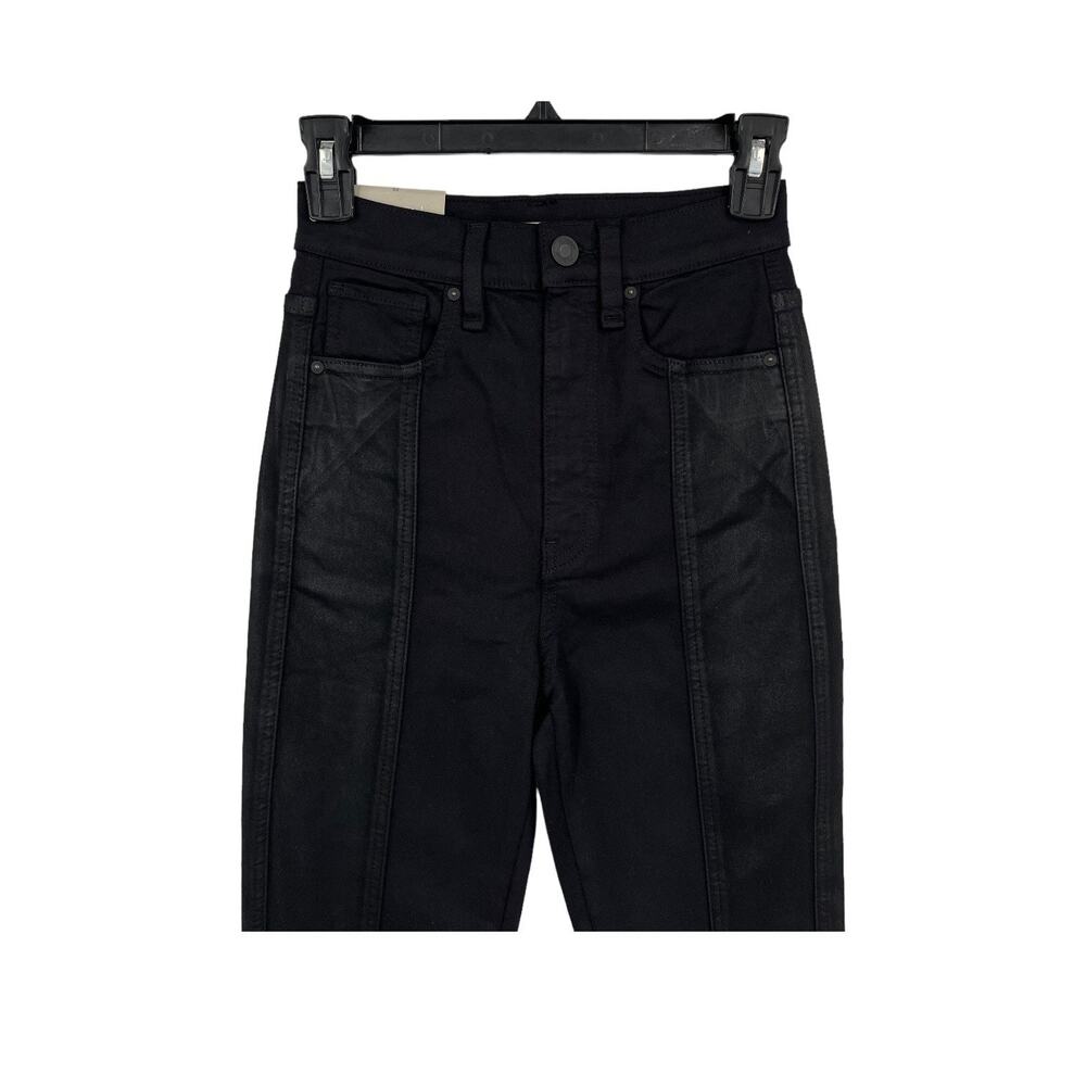 Hudson jeans black Centerfold Extreme high rise super skinny size 25 - Picture 3 of 7